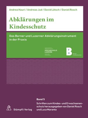 cover image of Abklärungen im Kindesschutz